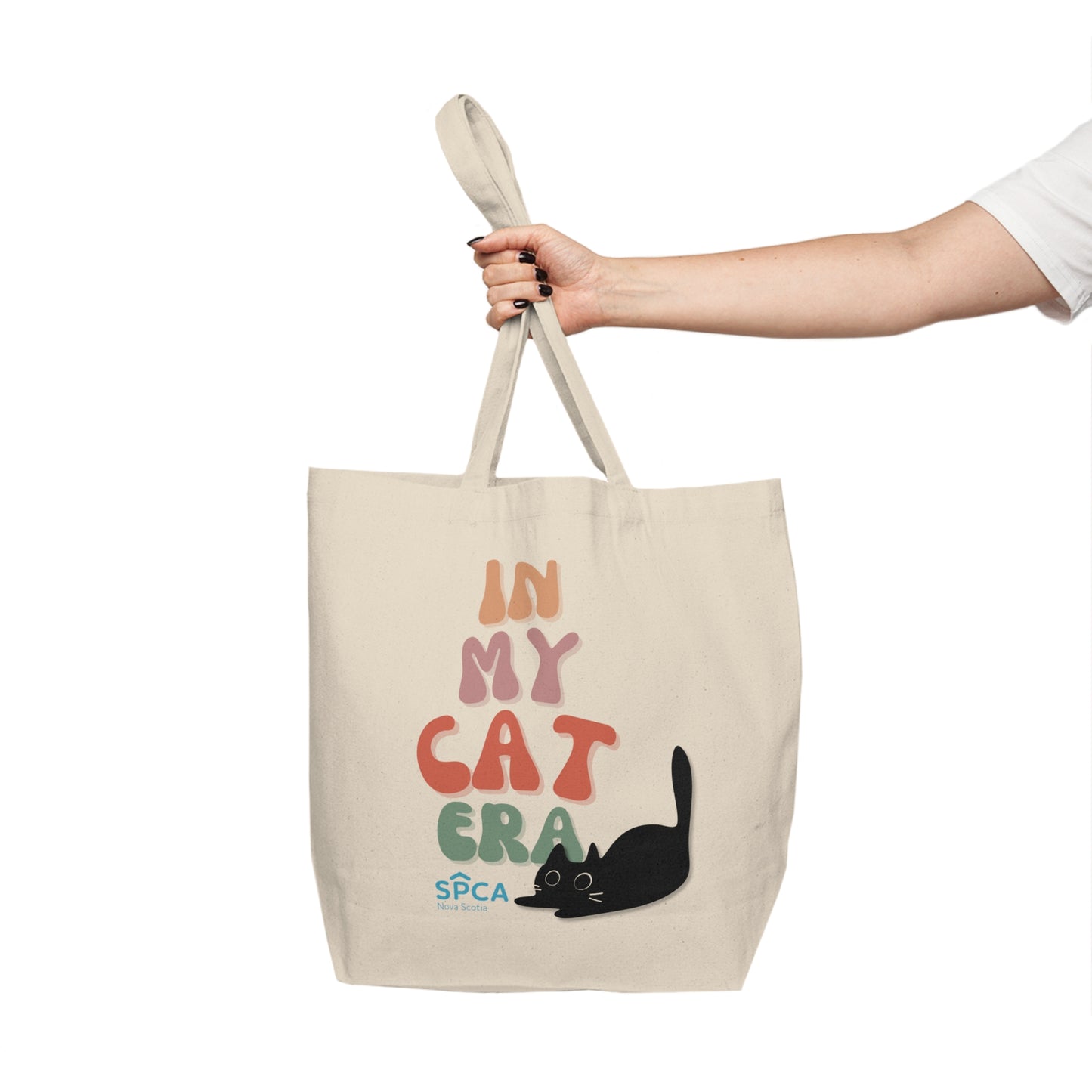 "In My Cat Era" SPCA Canvas Shopping Tote