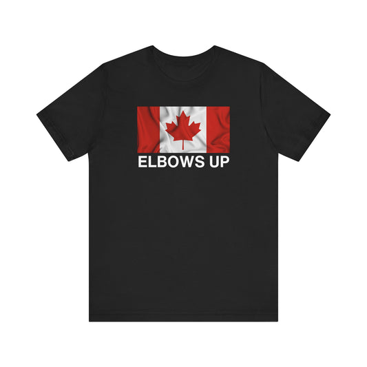 “Elbows Up" Jersey Short Sleeve Tee