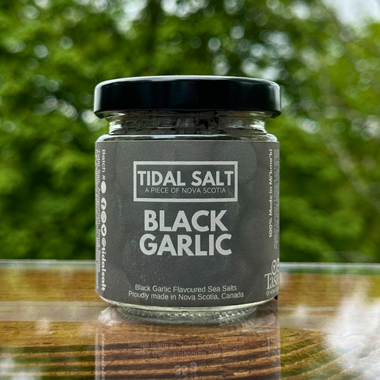 Black Garlic Fleur de Sel (100g)